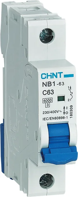 CHINT NB1-63 DIN rels üzərində quraşdırılan AC avtomat